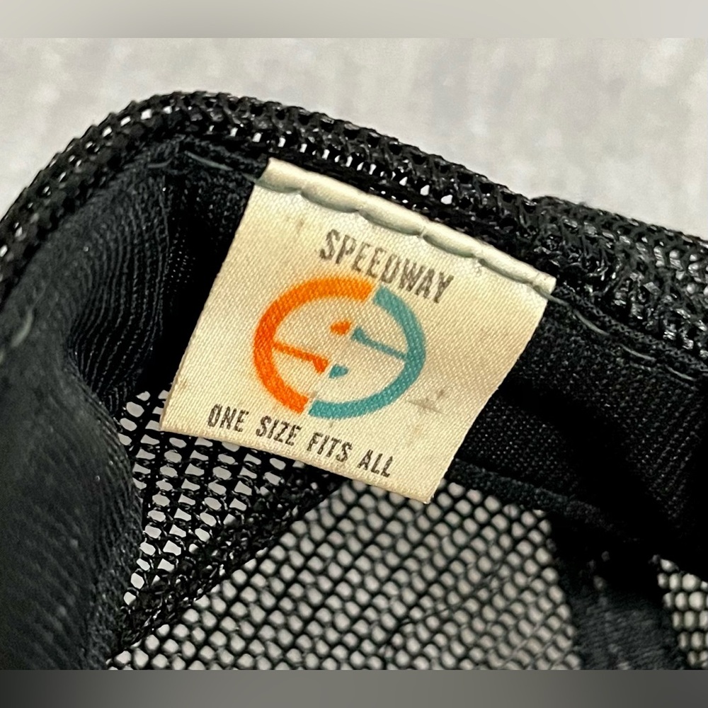 Black USA Embroidered Trucker Hat - Classic Men’s Cap Vintage - Picture 2 of 10